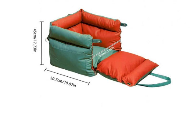 Removable Washable Pet Car Nest