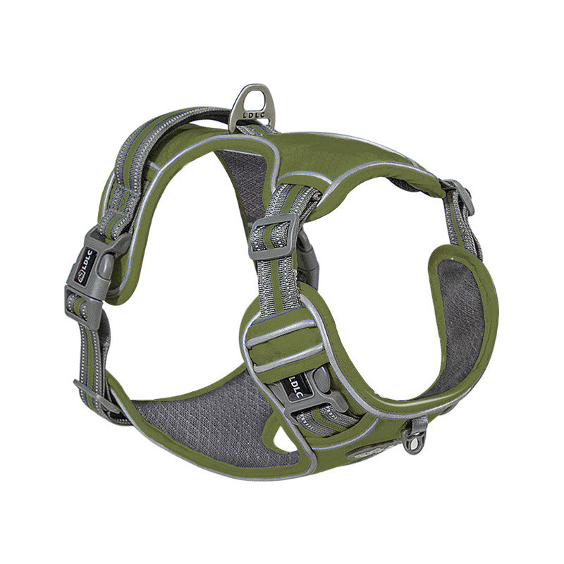 Explosion-proof Reflective Pet Chest & Back Harness