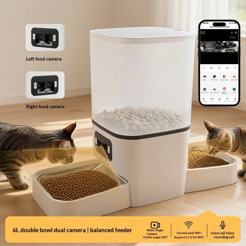 6L Cat Automatic Feeder with Camera