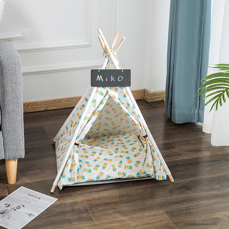 Removable Washable Canvas Dog Tent Kennel
