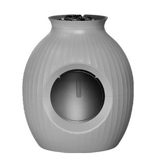 Enclosed Flower Pot Cat Litter Box