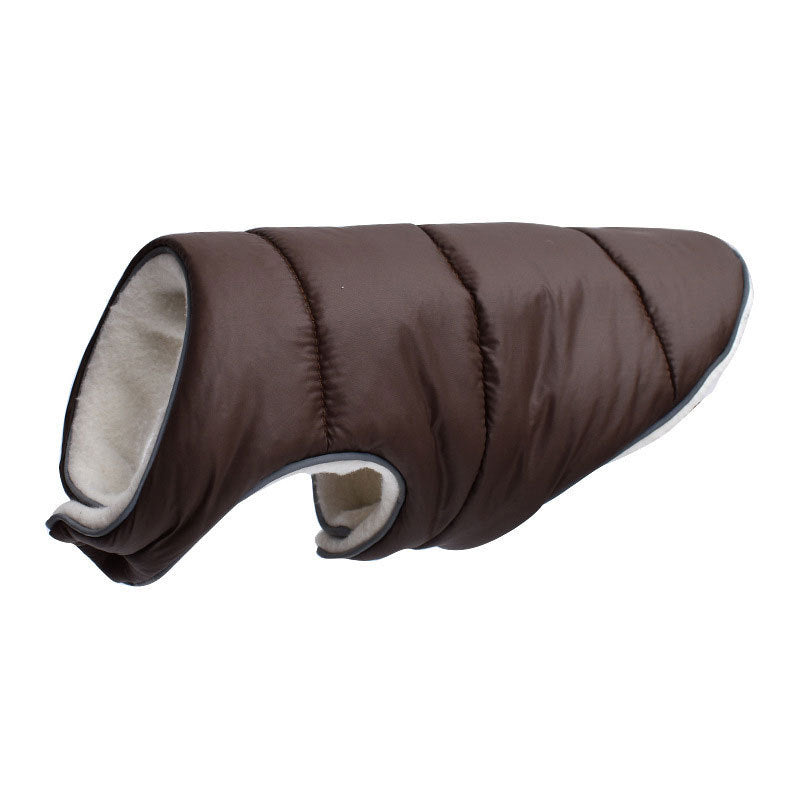Reflective Cotton Vest for Golden Retriever & Samoyed