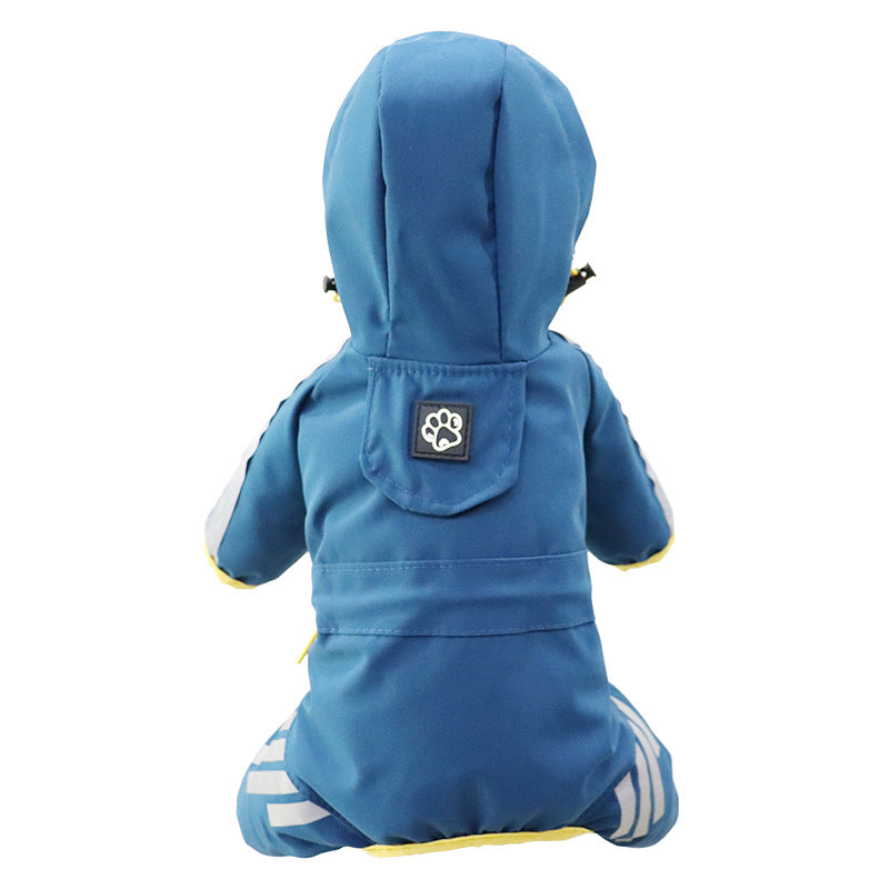 Waterproof Dog Raincoat with Full Package for Pets