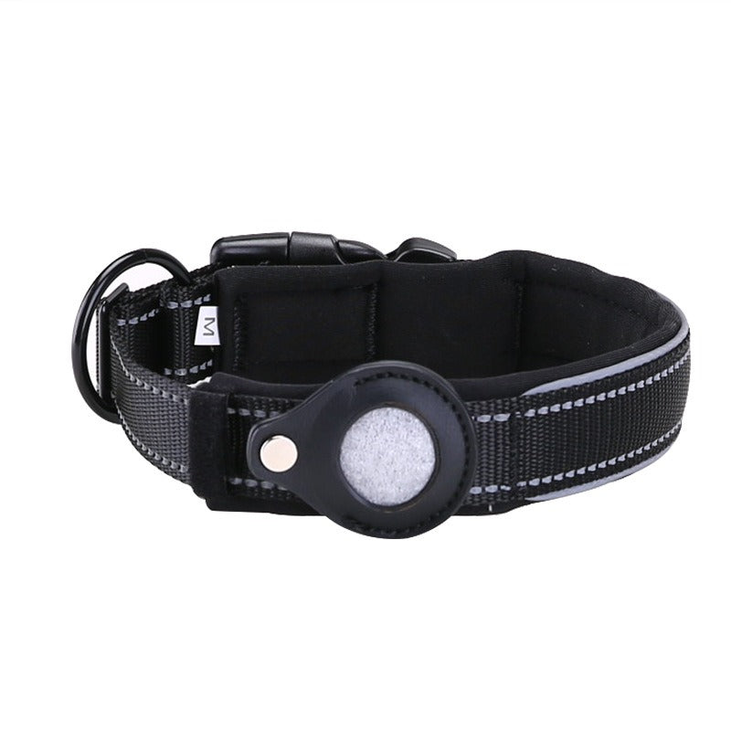 AirTag-Compatible Reflective Pet Collar