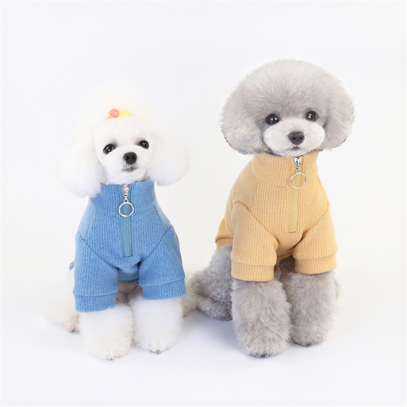 Pet High Neck Zip Vest for Dogs