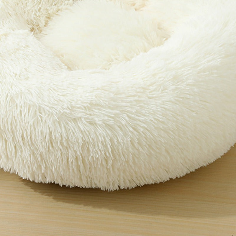 Warm Plush Pet Round Bed