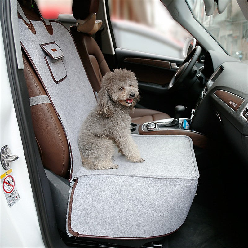 2-in-1 Car Mattress for Pets and Safety Seat Cover