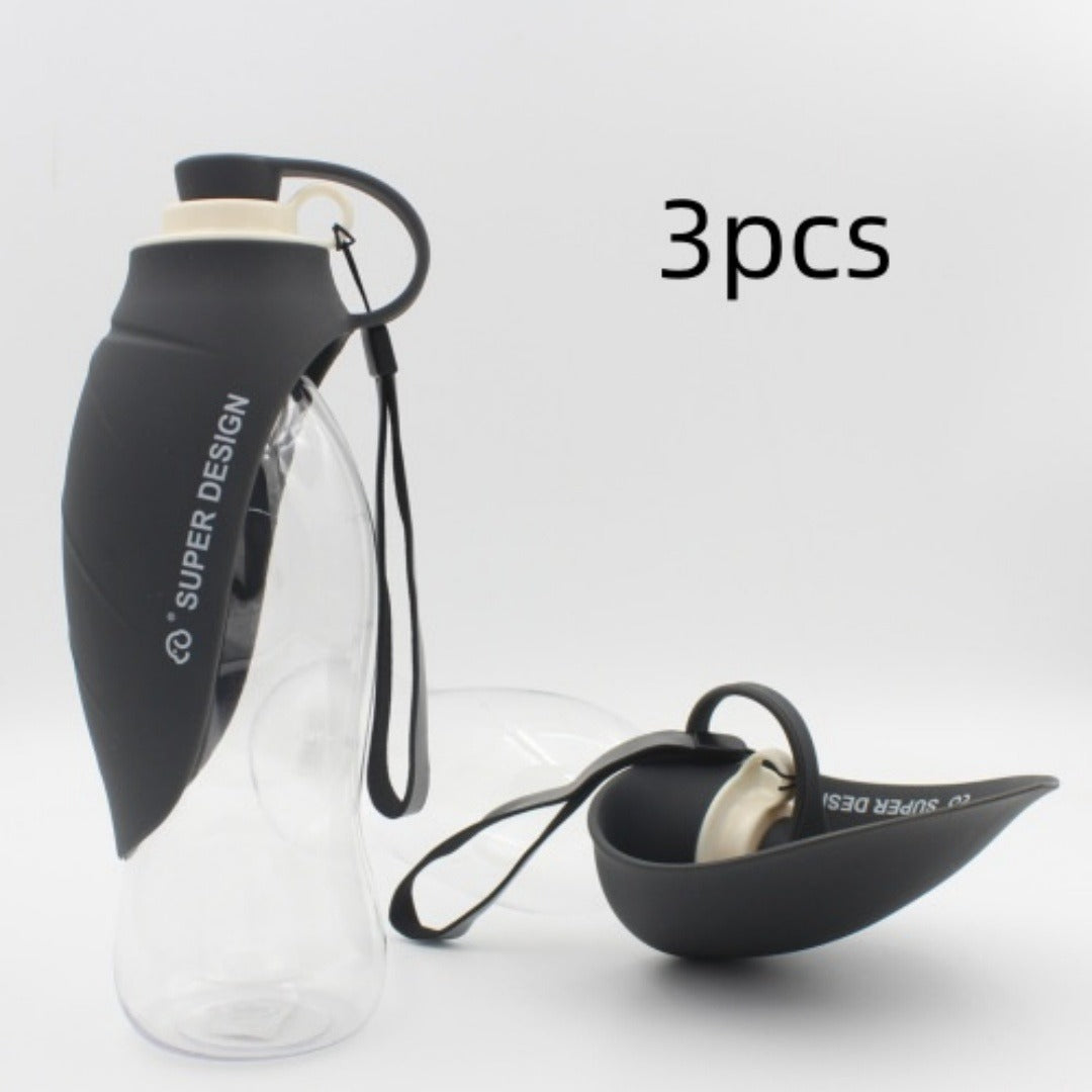 Portable Pet Water Dispenser with Bowl