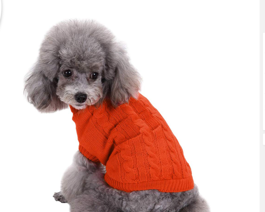 Dog and Cat Sweater - Animal Knitwear Clothing