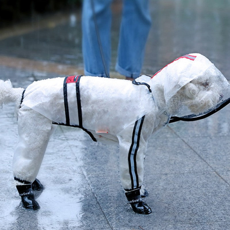 All-Inclusive Waterproof Dog Raincoat for Puppies