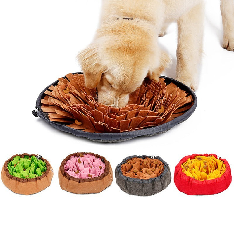 Anti-Choking Dog Food Sniffing Training Mat