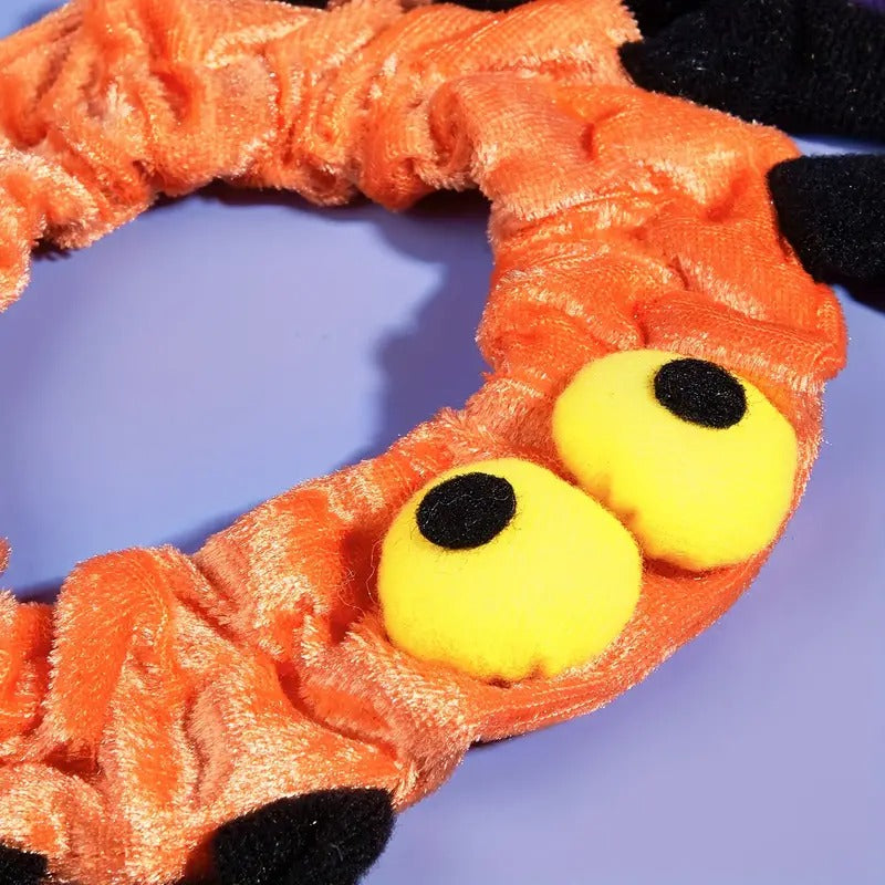 Orange Spider-Man Octopus Neck Scarf for Pets
