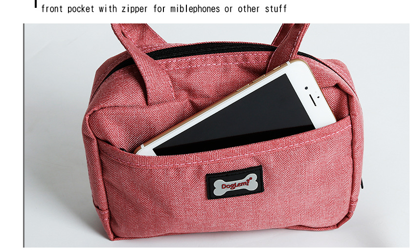 Fashionable Multi-Functional Dog Leash with Treat Bag