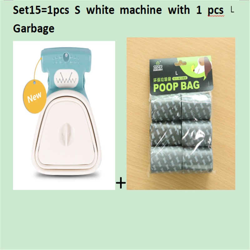 Dog Travel Foldable Pooper Scooper with Decomposable Bags