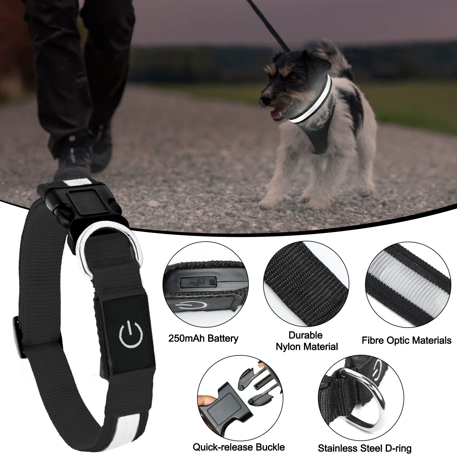 Dog Collar Rechargeable