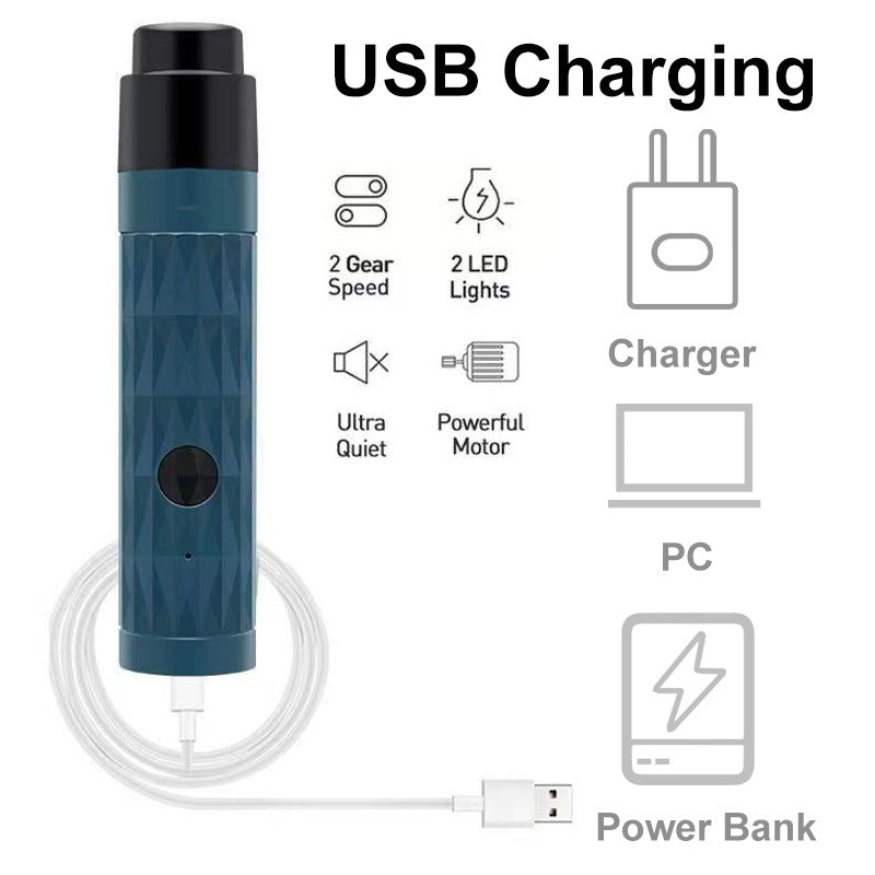 Electric Pet Nail Polisher with LED Light
