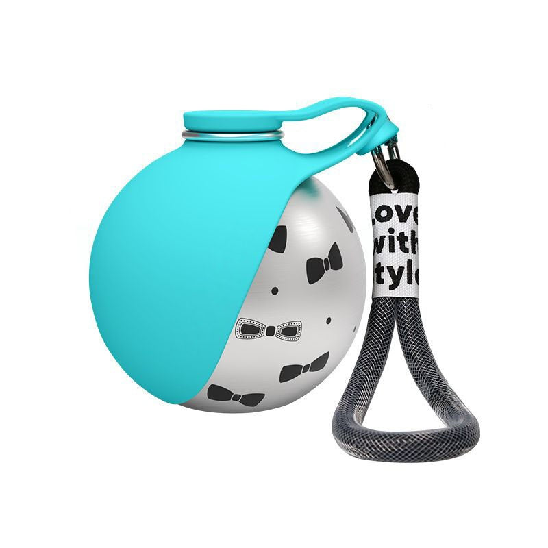 Portable Dog Water Bottle with Bowl