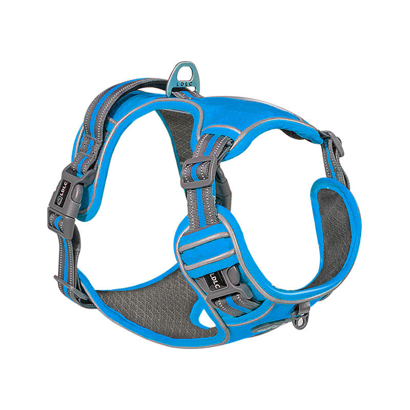 Explosion-proof Reflective Pet Chest & Back Harness