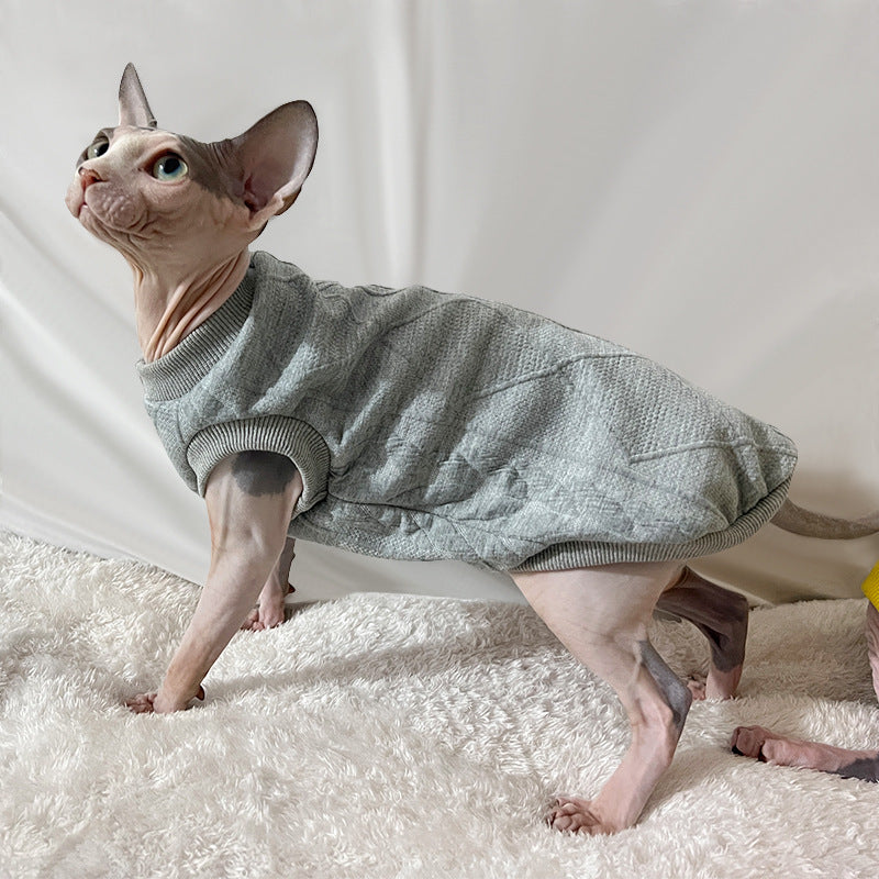New Fashionable Clothes for Hairless Cats