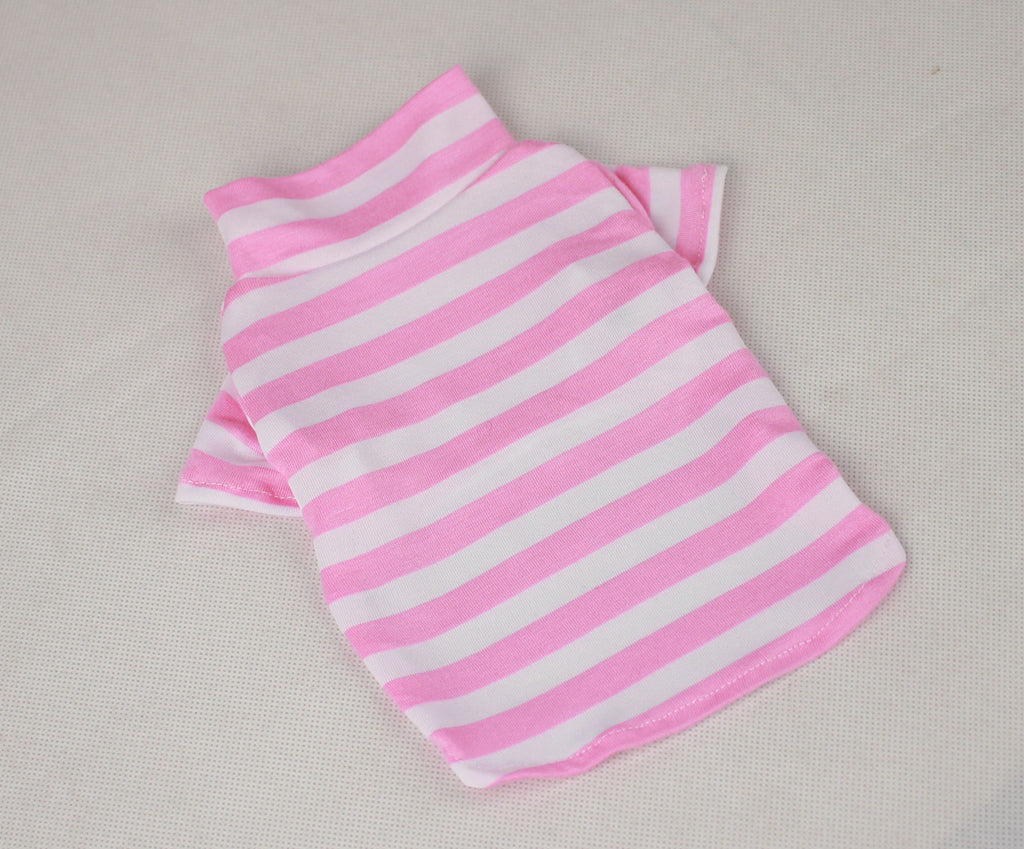 Striped Pet Tank Top for Small Dogs and Cats