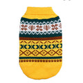 2020 New Christmas Pet Sweater with Leaf Pattern