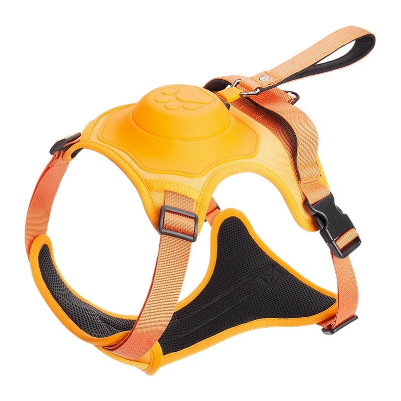 Dog Harness with Retractable Leash