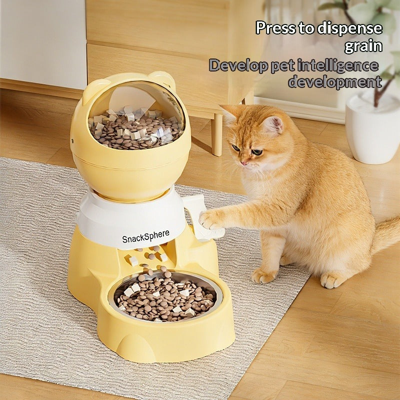 Puzzle Press Pet Feeder