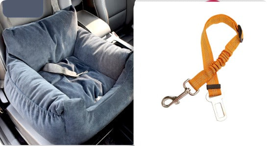 Pet Car Seat Bed for Dogs & Cats