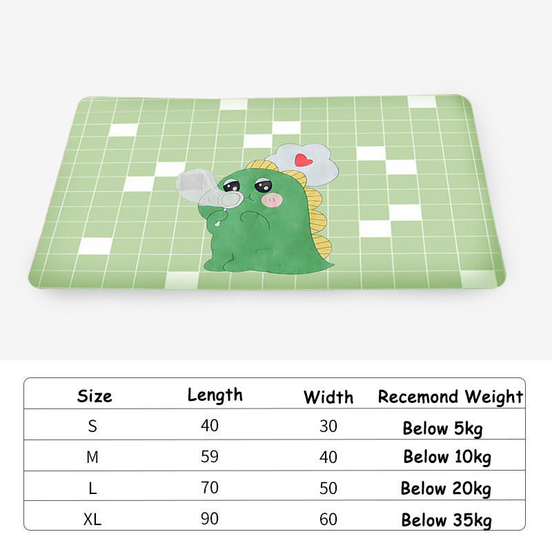 Washable Pet Mat - Summer Accessory for All Sizes