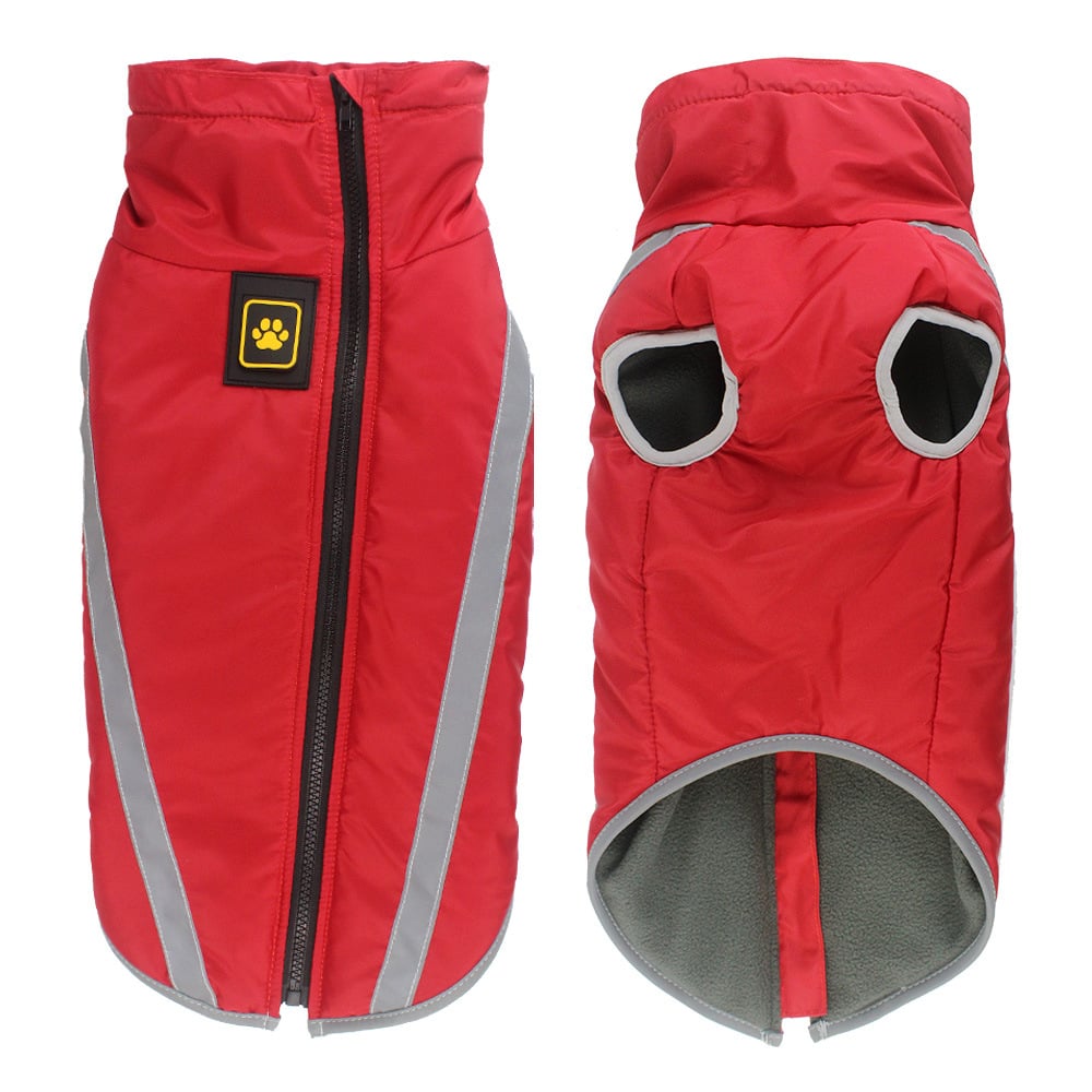 Reflective Padded Winter Jacket for Dogs