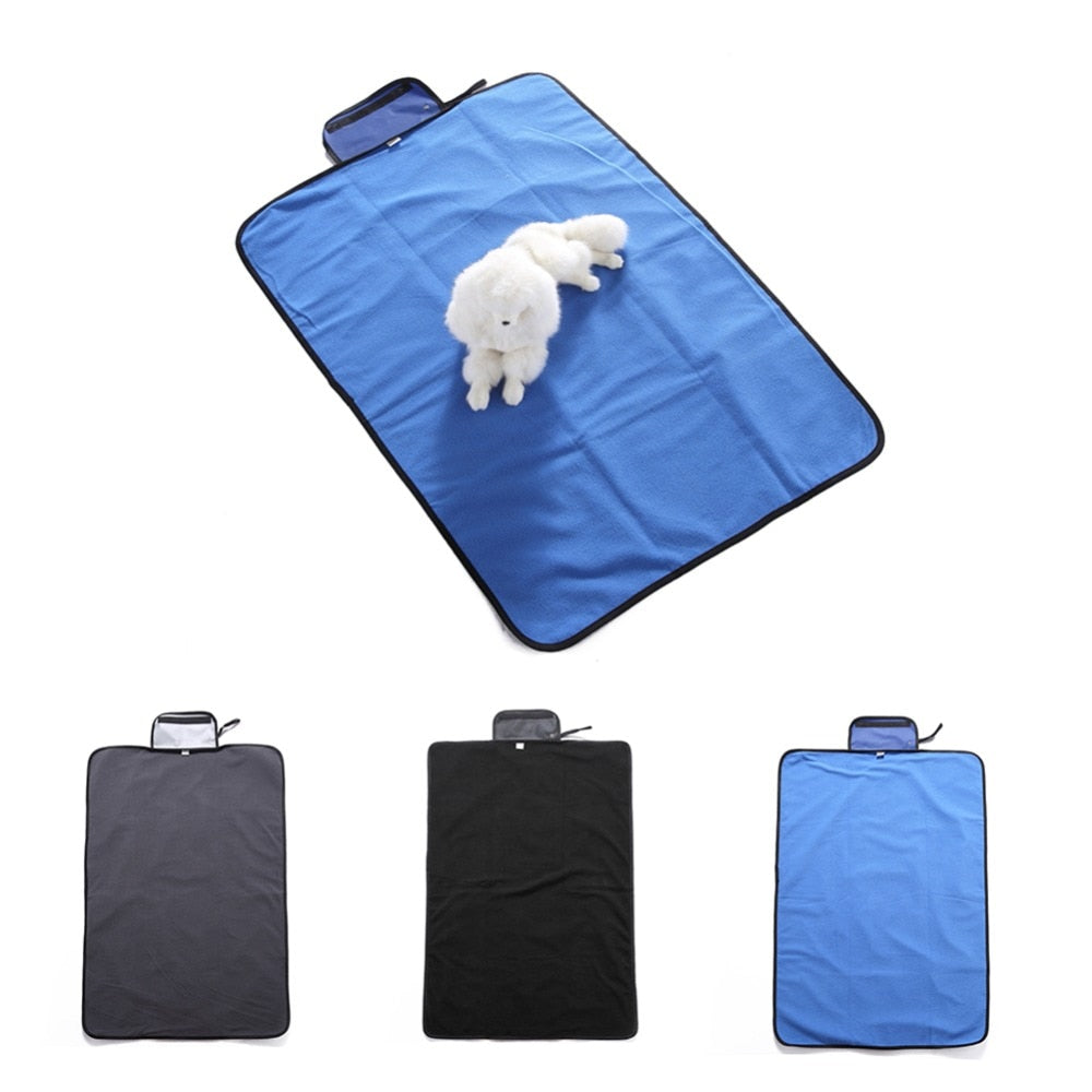 Foldable Waterproof Outdoor Pet Blanket and Mat