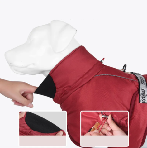 Thick Warm Reflective Dog Cloak
