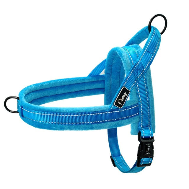 Padded No Pull Dog Harness with Leash for Large Pets