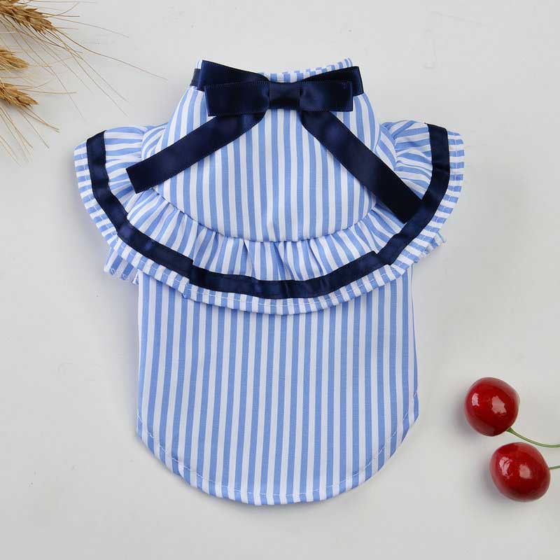 British Style Pet Clothing for Dogs - Breathable Spring/Summer
