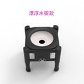Pet Water Bowl with Slow Feeding Design and Adjustable Height
