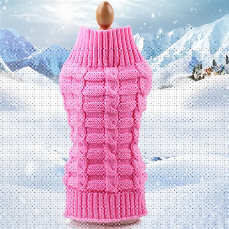 Cashmere Twisted Rope Dog Sweater and Pet Clothes