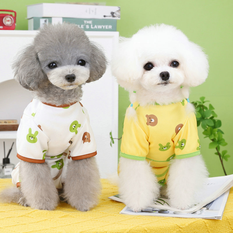 Cartoon Dog Home Clothes - Thin Bottoming Shirt
