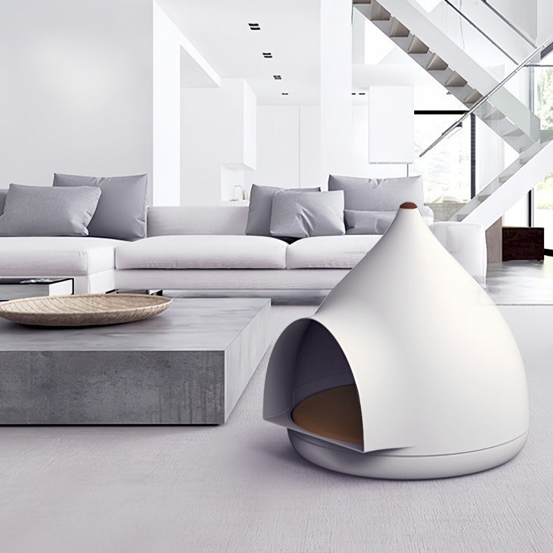 Enclosed Cat Bed All-Season Pet Nest