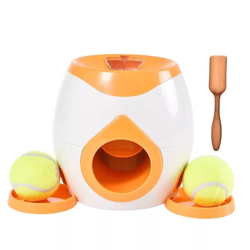 Interactive Pet Tennis Ball Feeder