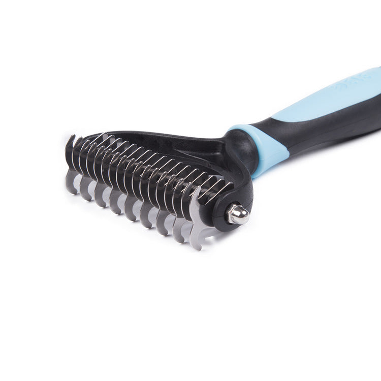 Long-Haired Pet Comb and Cleaning Tool