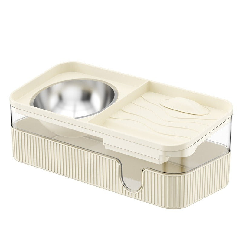 Large-capacity Cat Feeding & Drinking Dispenser