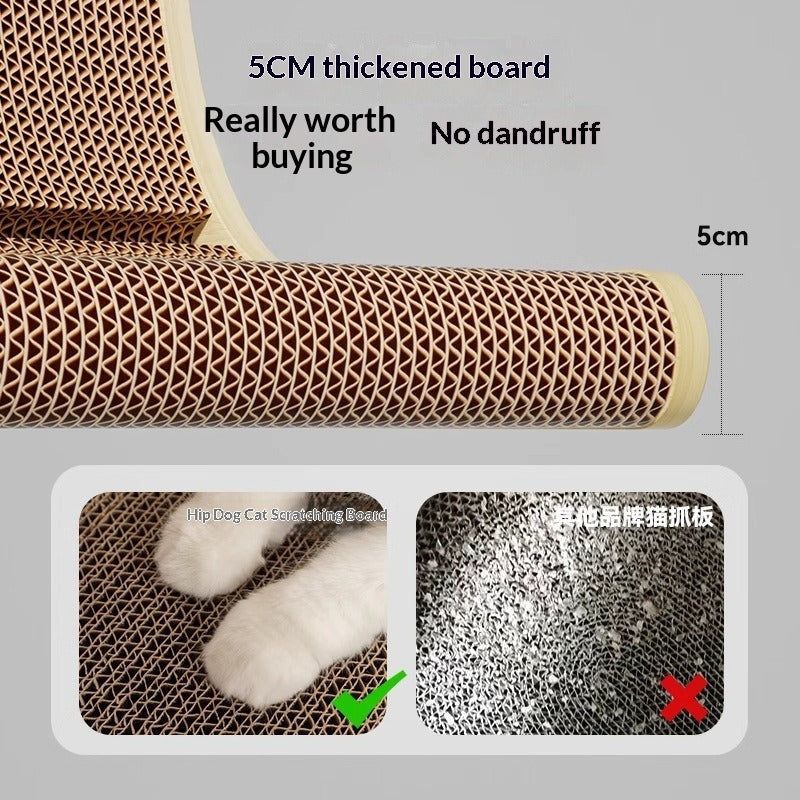 L-Shaped Vertical Cat Scratcher