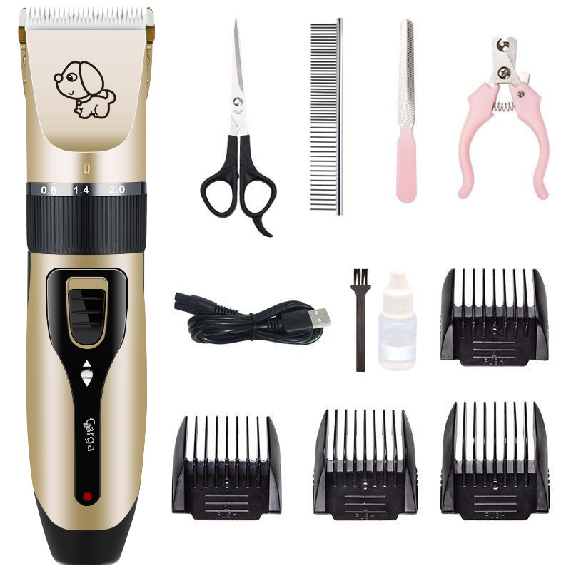 Electric Pet Grooming Kit for Dogs and Cats