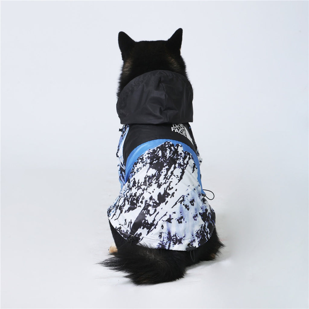 Large Dog Waterproof Raincoat Jacket
