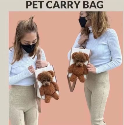 Cute Dog Outing Large Capacity Bag Pet Products