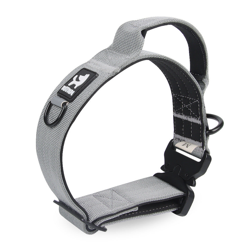 Adjustable Tactical Collar for Medium and Large Dogs