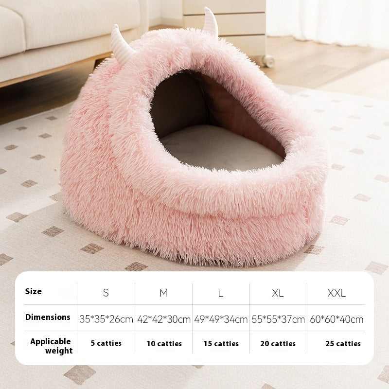 Dog Plush Warm Bed