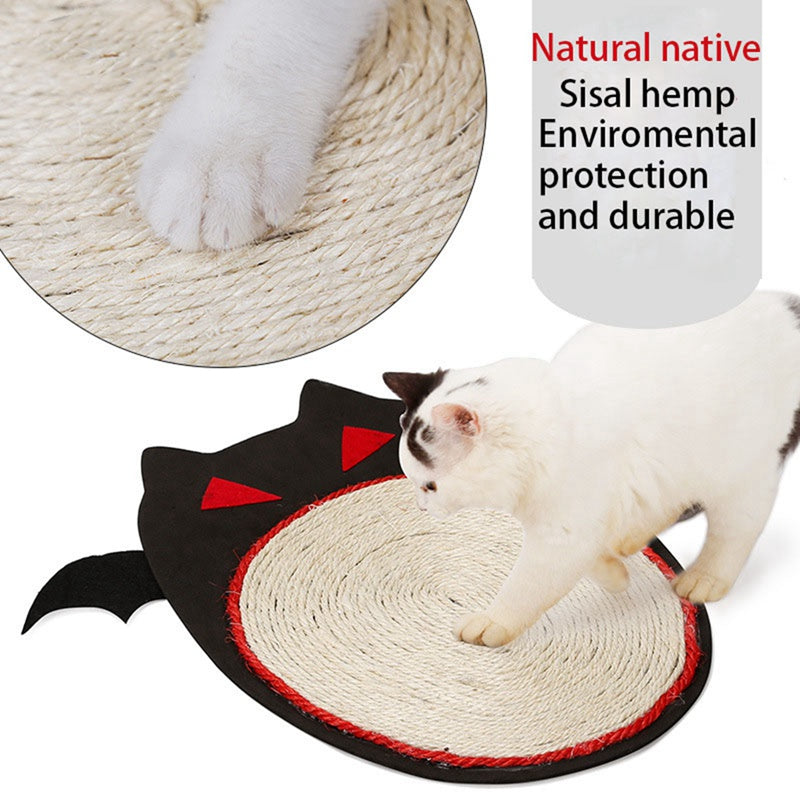 Halloween Bat Cat Scratching Toy and Mat (New Design)