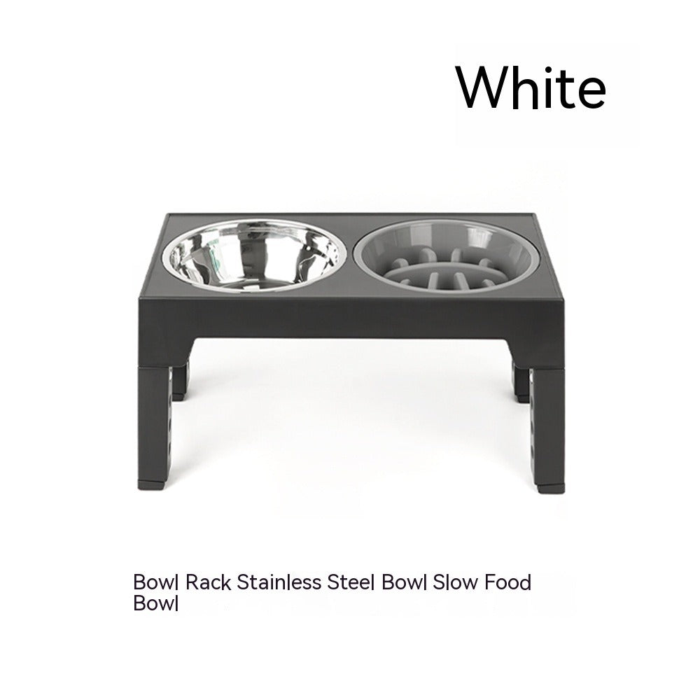 Adjustable Elevated Dog Bowl Feeder