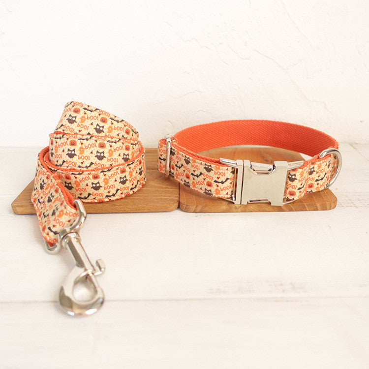 Creative Simple Pet Leash and Collar Set